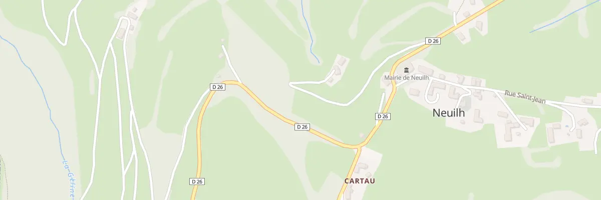 Plan du 5039 Mailhs à Neuilh