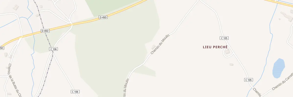 Plan du 5003 Bois du Chene aux Dames à Glanville