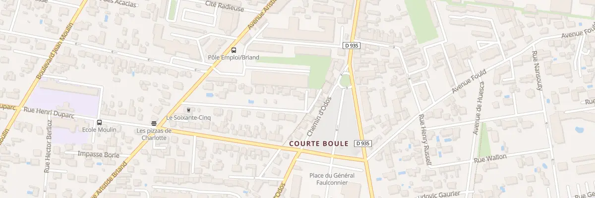 Plan du 13B Rue Camille Saint-saens à Tarbes