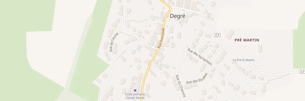 Plan du 14B Rue Principale à Degré