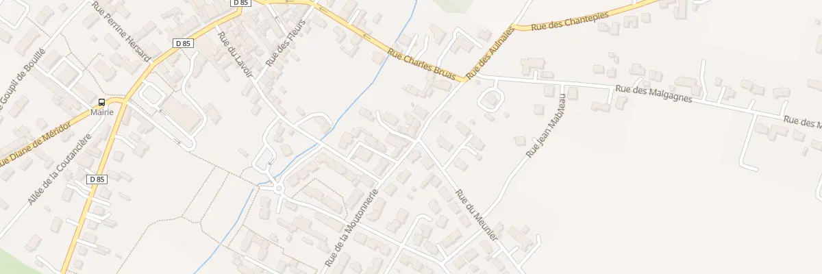 Plan du 6 Rue de la Moutonnerie à Brain-sur-Allonnes