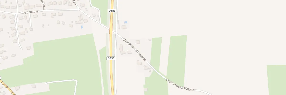 Plan du 199 Che des 3 Platanes à Vic-en-Bigorre