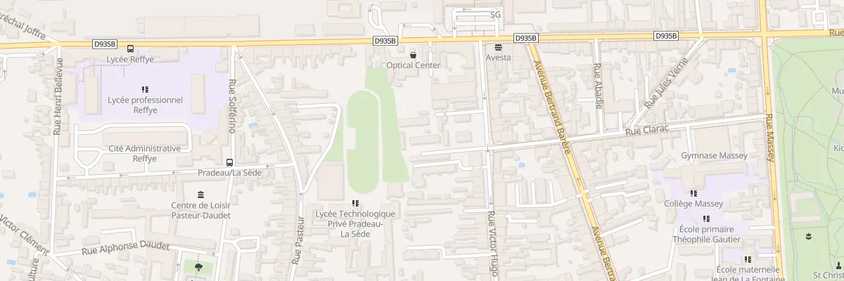 Plan du 37B Rue Victor Hugo à Tarbes