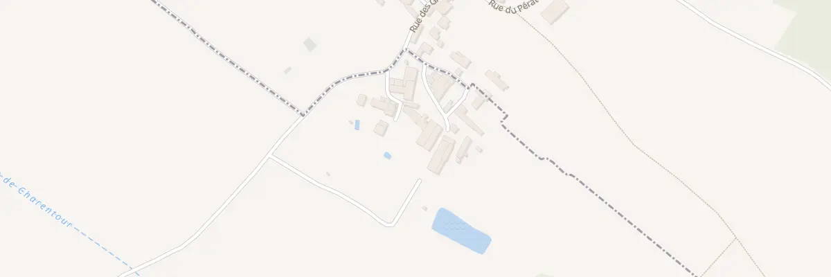 Plan du 11 Rue de la Ferme à Vançais