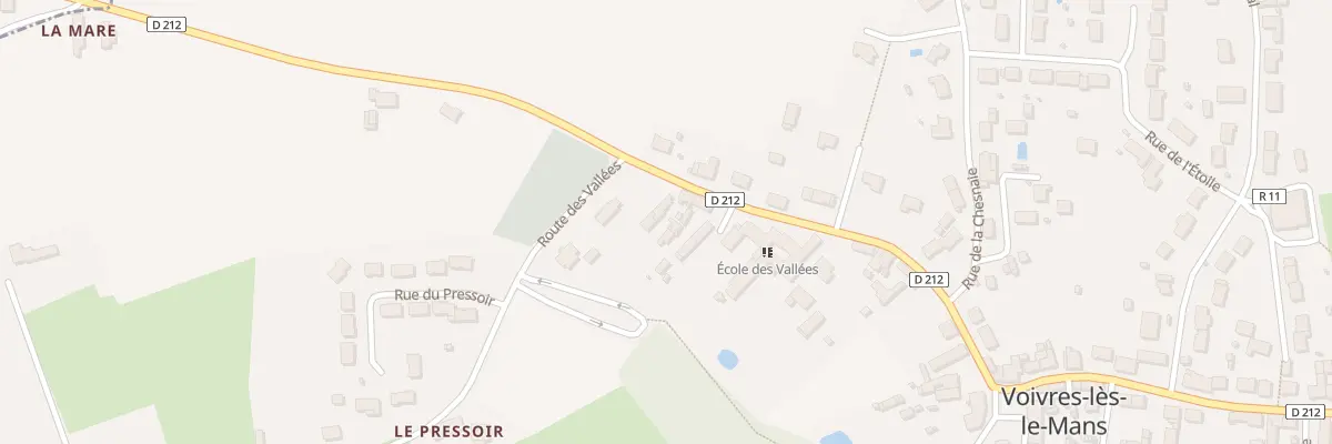 Plan du 39 Rue de Louplande à Voivres-lès-le-Mans