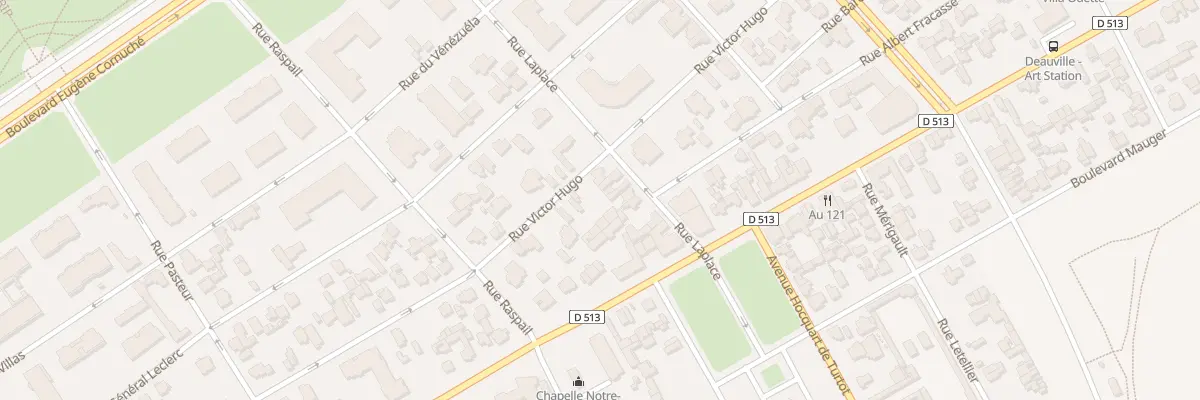 Plan du 111 Rue Victor Hugo à Deauville