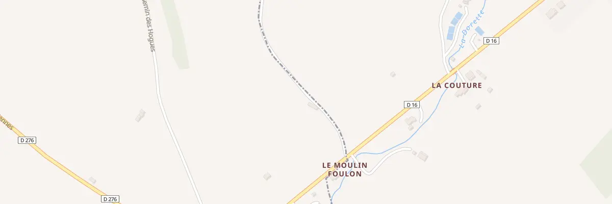 Plan du 5181 Moulin Foulon à Auvillars