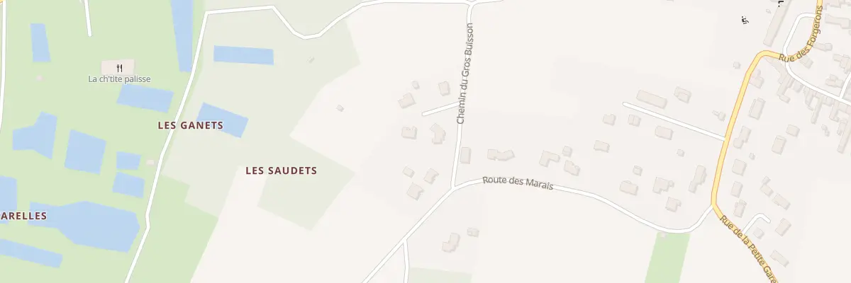 Plan du 5000 Che du Gros Buisson à Fouqueure