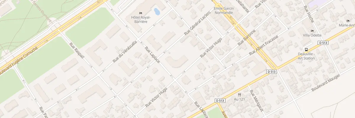 Plan du 111 Rue du Général Leclerc à Deauville