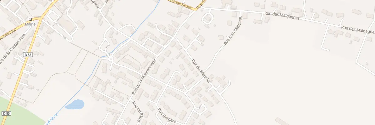 Plan du 4 Rue du Meunier à Brain-sur-Allonnes