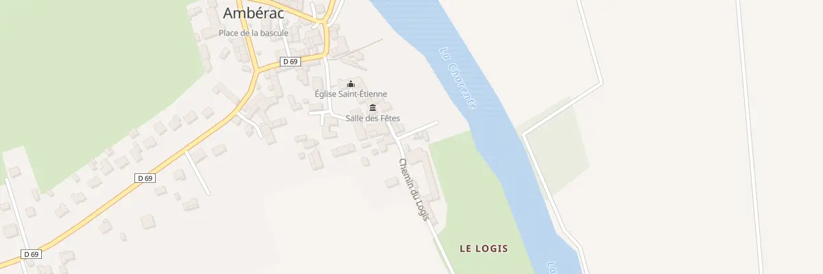 Plan du 5195 Rue du Vieux-port à Ambérac