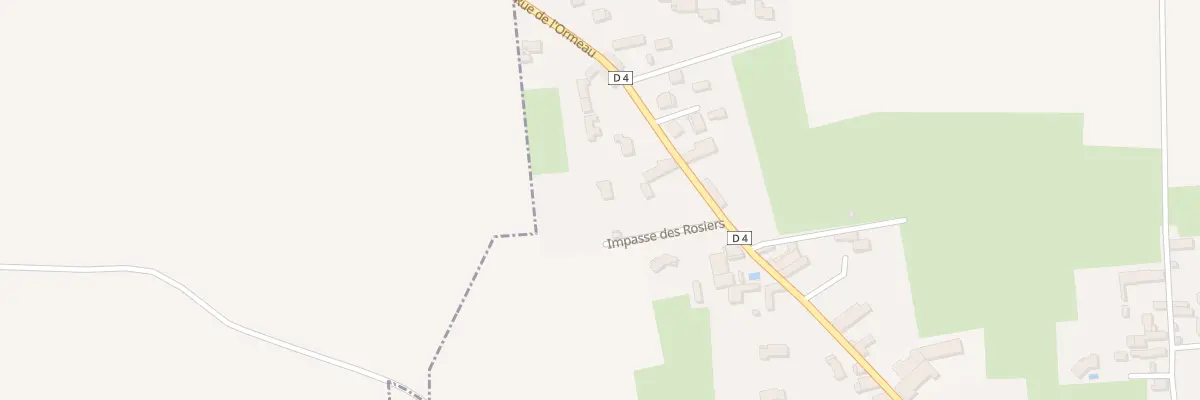 Plan du 10 Imp des Rosiers à Artagnan