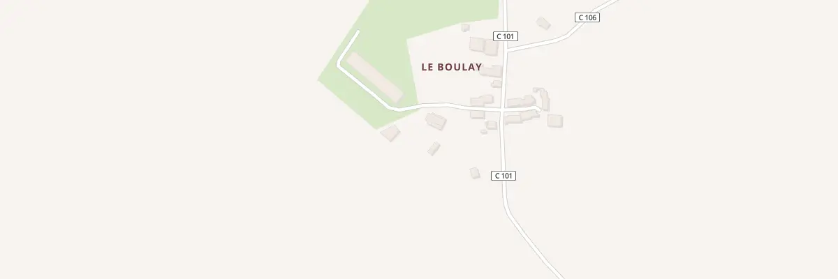 Plan du 5390 Le Boulay à Fyé
