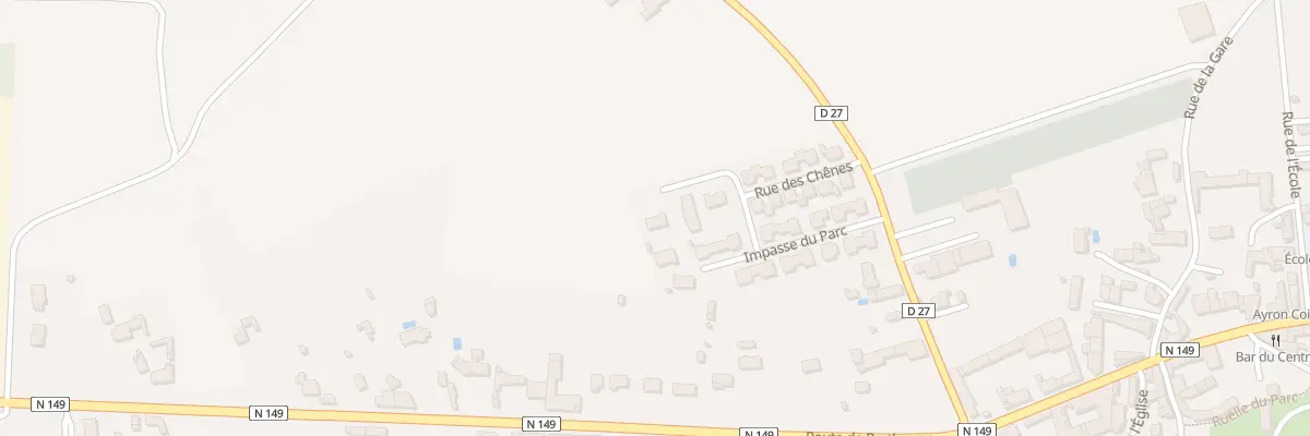 Plan du 5 Rue des Acacias à Ayron