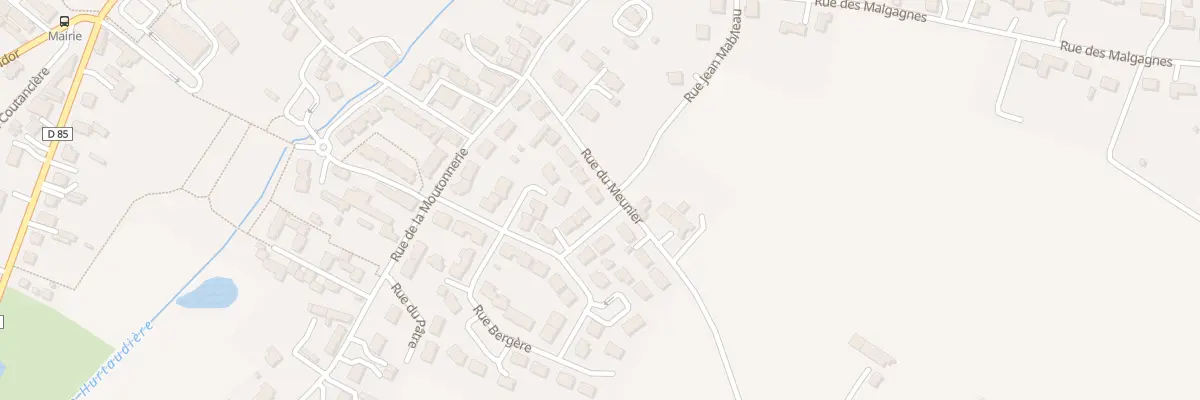 Plan du 8 Rue du Meunier à Brain-sur-Allonnes