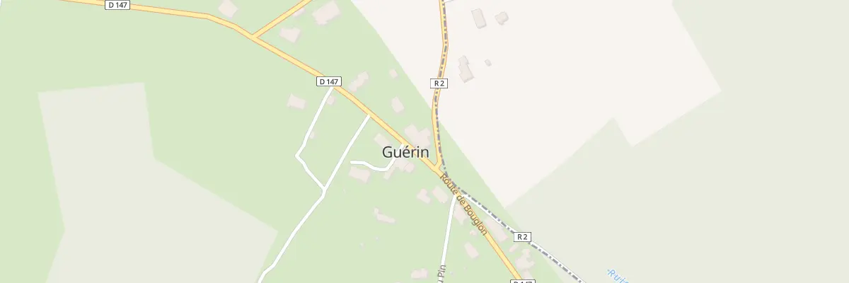 Plan du 20 Matibot Sud à Guérin