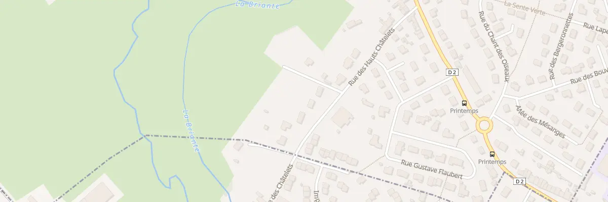 Plan du 22 Rue des Hauts Chatelets à Damigny