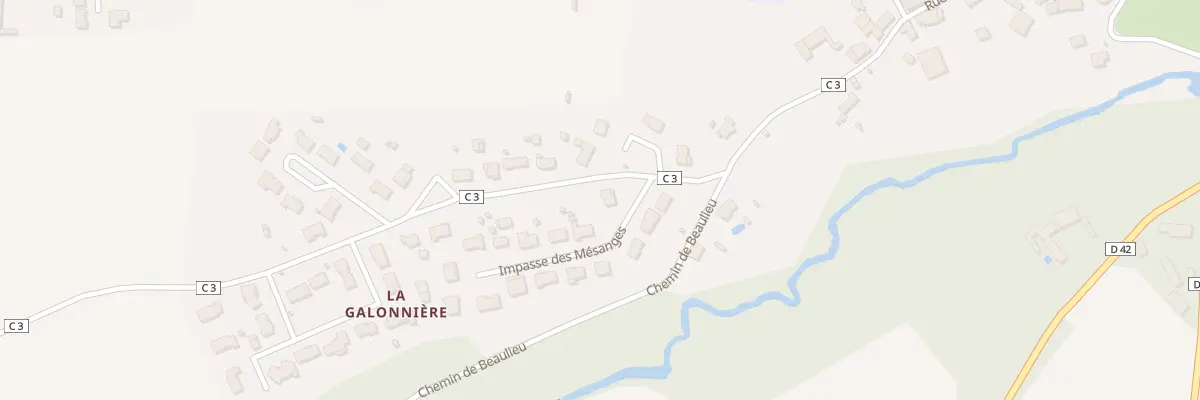 Plan du 5373 Imp des Mésanges à Ayron