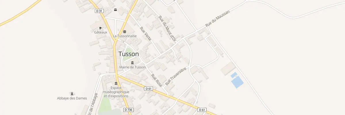 Plan du 2 Imp Couprie à Tusson