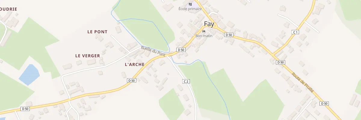 Plan du 27 Rue principale à Fay