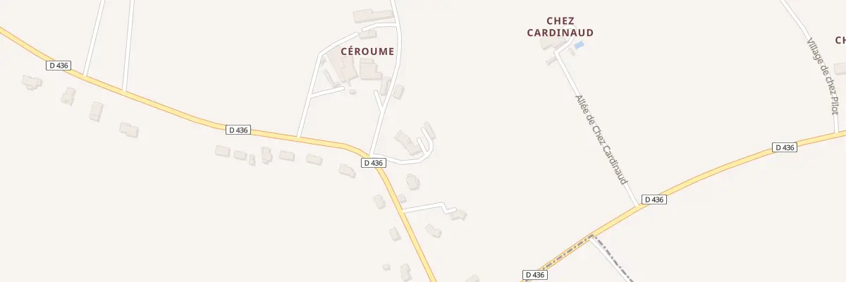 Plan du 5113 La Charbonniere à Bécheresse