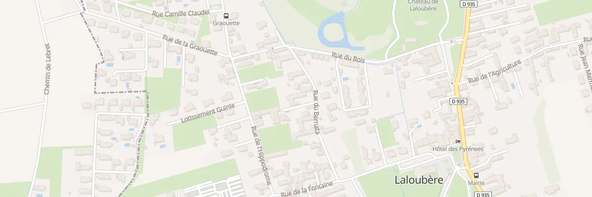 Plan du 16 Rue du Bernata à Laloubère