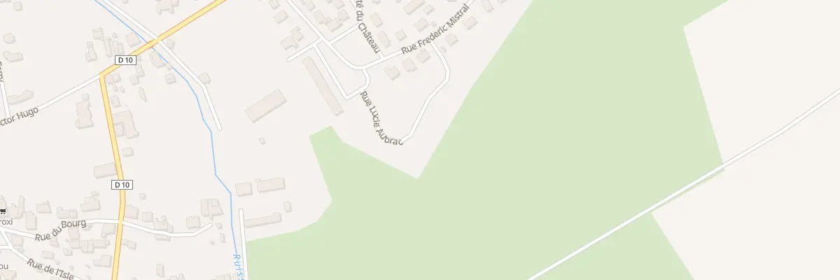 Plan du 20 Rue Lucie Aubrac au Pizou