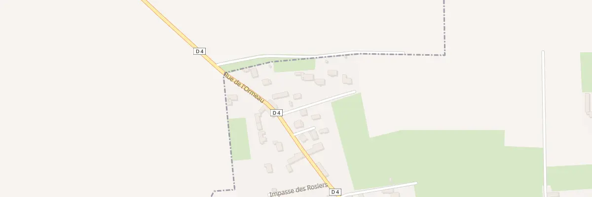 Plan du 3 Rue des Peupliers à Artagnan
