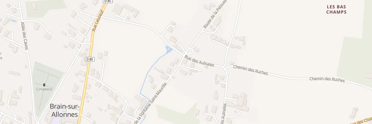 Plan du 11 Imp Guillot à Brain-sur-Allonnes