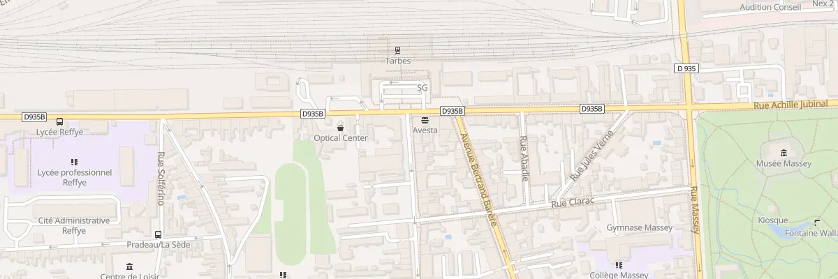 Plan du 64 Rue Victor Hugo à Tarbes
