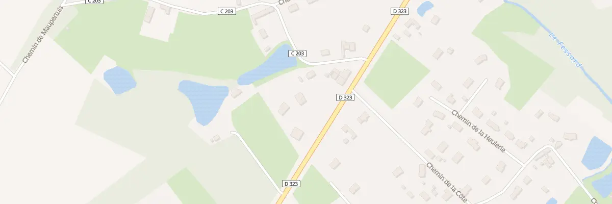 Plan du 206 Rue Nationale à Cérans-Foulletourte