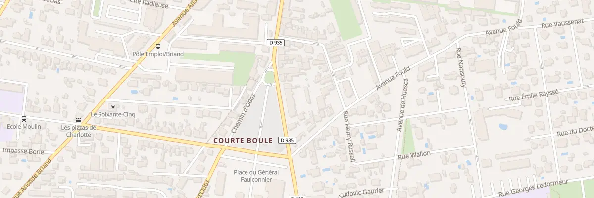 Plan du 125 Av du Régiment de Bigorre à Tarbes