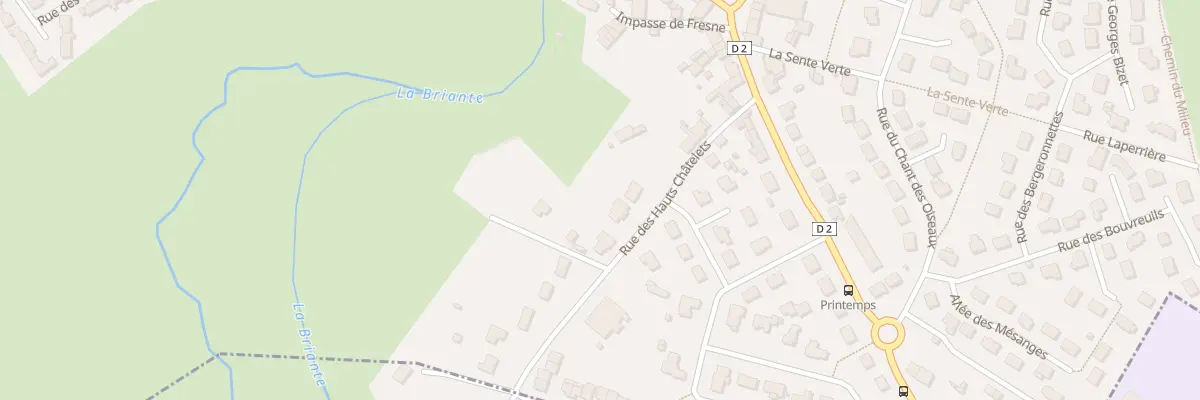 Plan du 12 Rue des Hauts Chatelets à Damigny