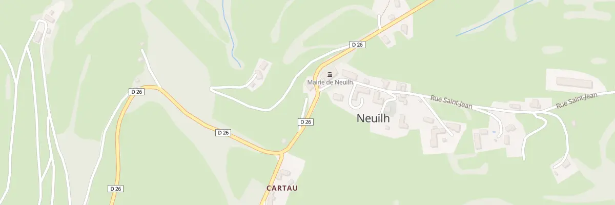 Plan du 5001 Mailhs à Neuilh