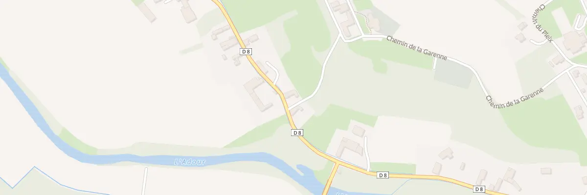 Plan du 6 Rue la Part Darre à Lafitole