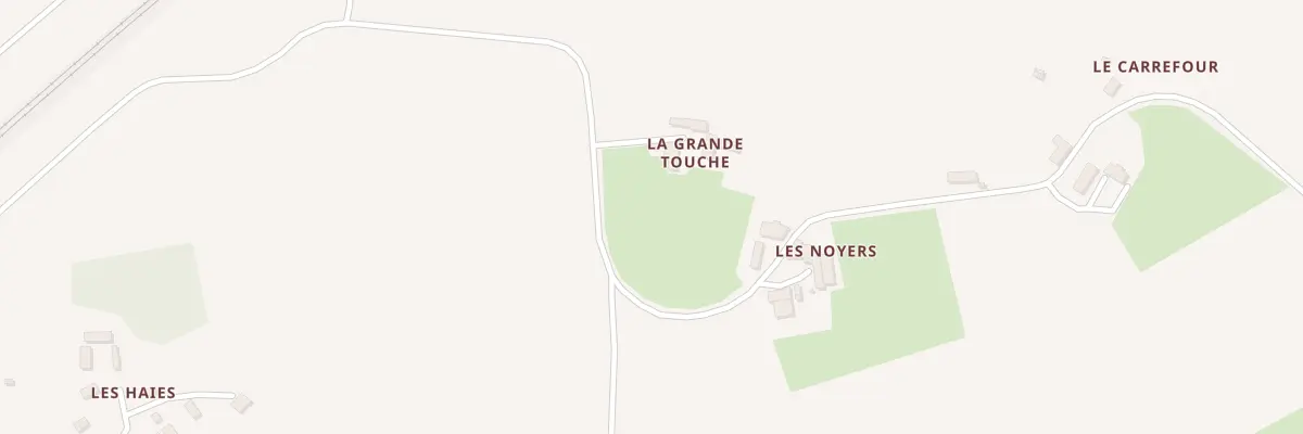 Plan du 5019 La Grande Touche à Degré