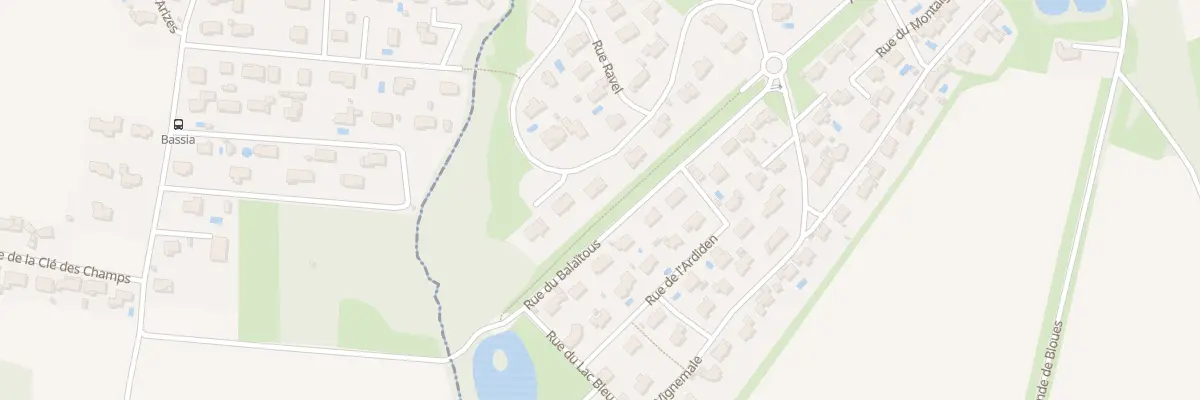 Plan du 3 Rue Debussy à Horgues