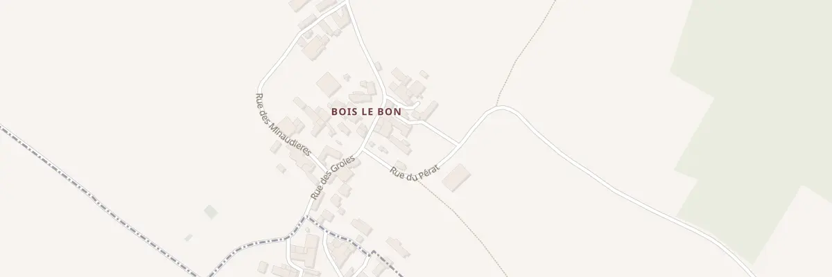 Plan du 1 Rue du Perat à Saint-Sauvant