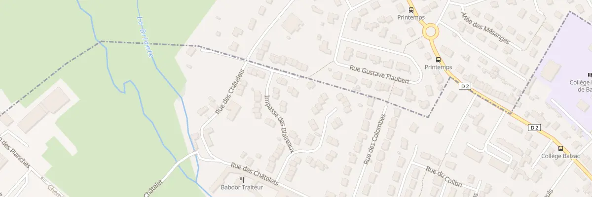 Plan du 14 Imp des Écureuils à Alençon
