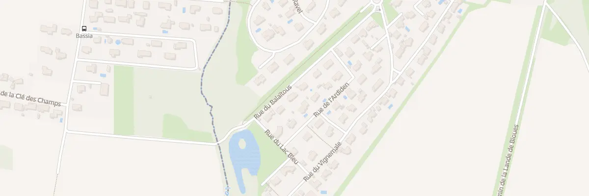 Plan du 9 Rue du Balaitous à Horgues