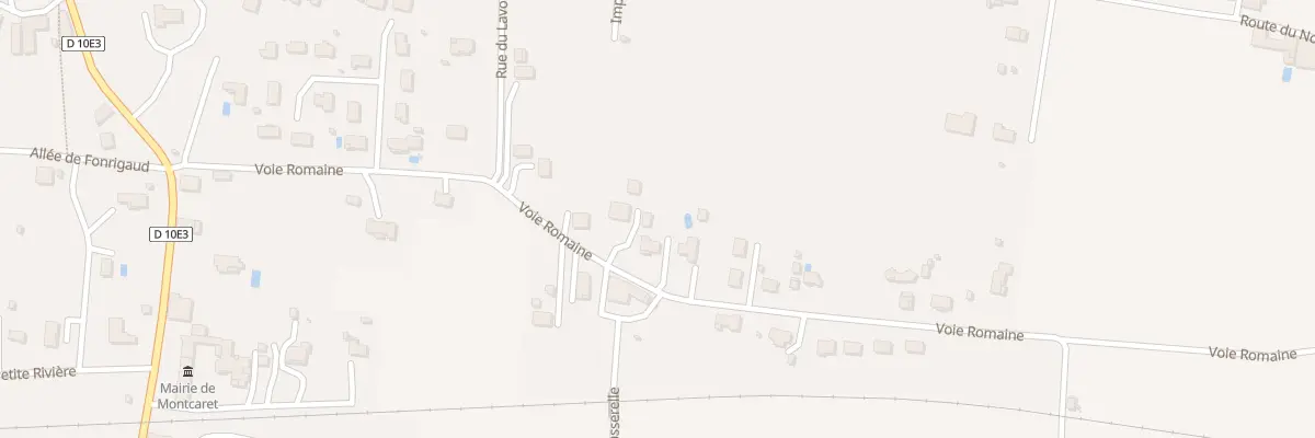 Plan du 15 Voie Romaine à Montcaret