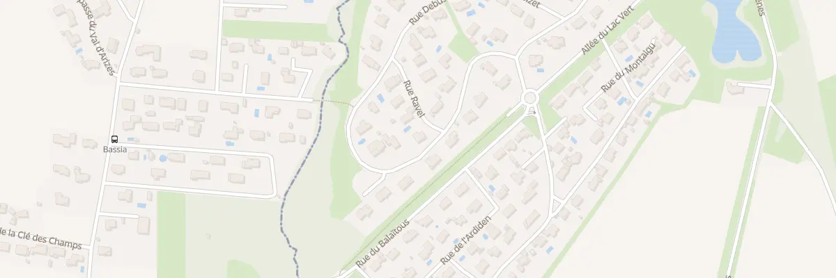 Plan du 34 Rue Debussy à Horgues