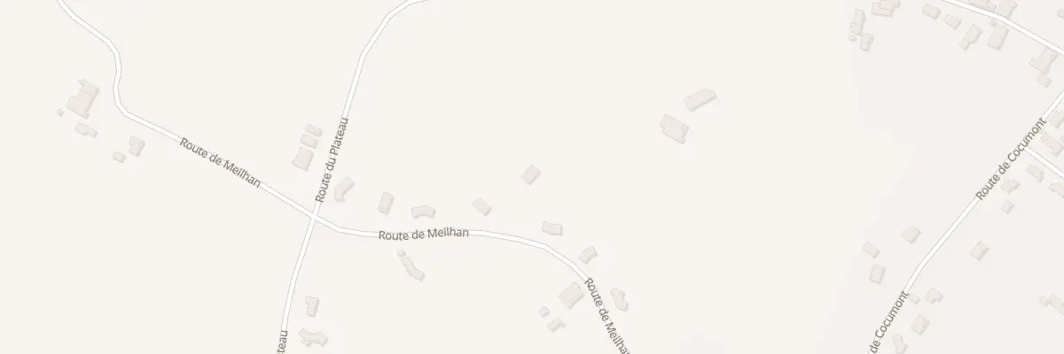Plan du 380 Rte de Meilhan à Marcellus