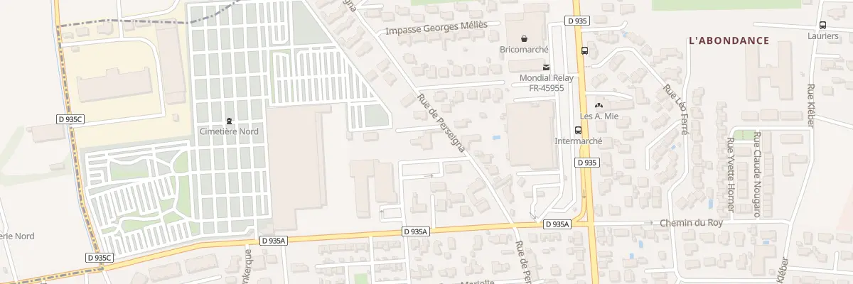 Plan du 33 Rue de Perseigna à Tarbes