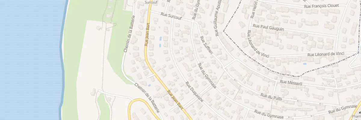Plan du 22 Rue Duquesne à Sainte-Adresse