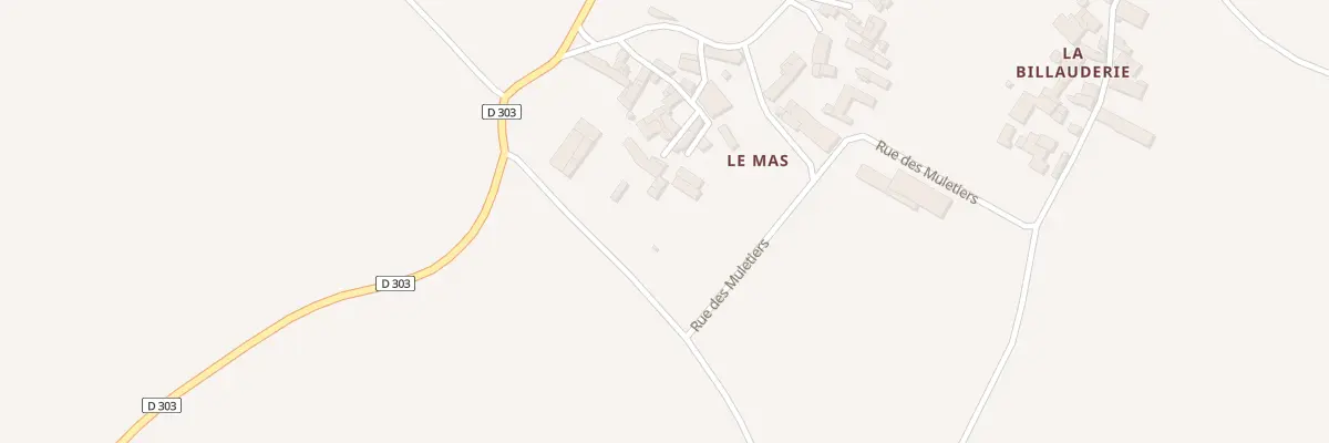 Plan du 5059 Le Mas à La Magdeleine