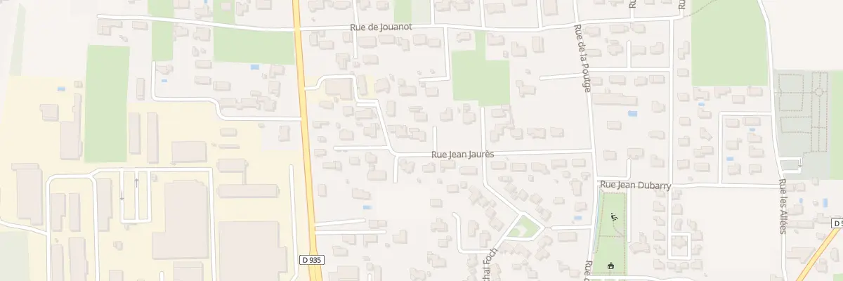 Plan du 14 Rue Jean Jaurès à Bazet