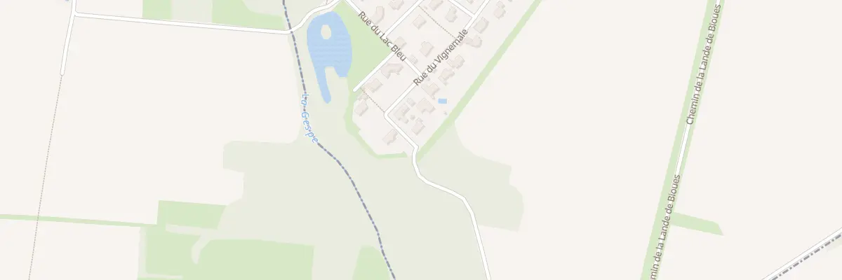Plan du 20 Rue du Vignemale à Horgues
