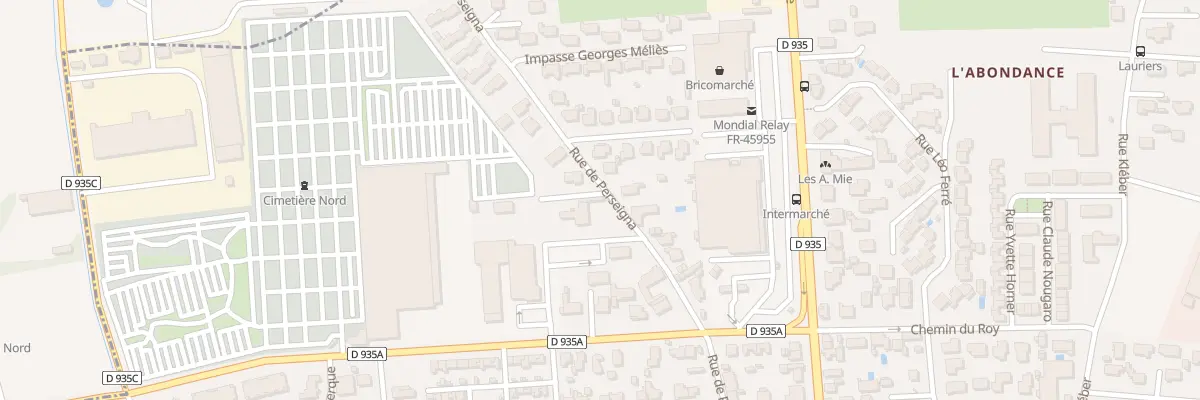 Plan du 33B Rue de Perseigna à Tarbes