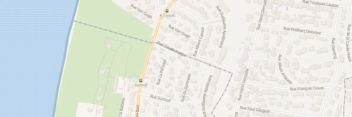Plan du 3 Rue Claude Forbin à Sainte-Adresse
